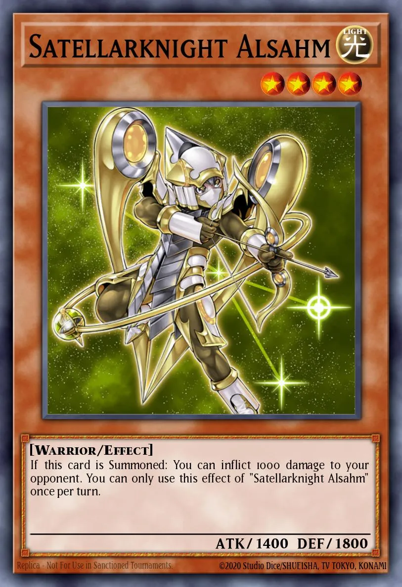 Satellarknight Alsahm · Duelist Alliance: Deluxe Edition 65056481/7