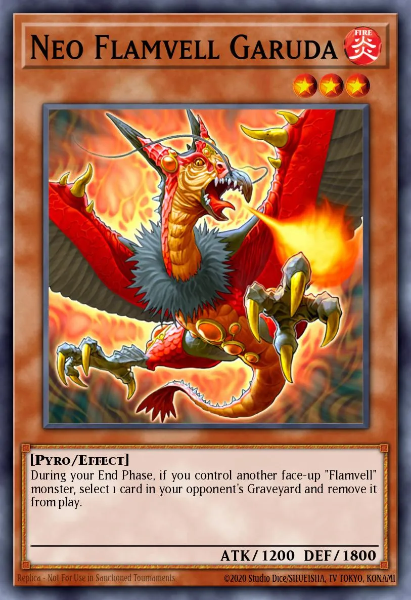 Neo Flamvell Garuda · Duel Terminal 4 65156847/100
