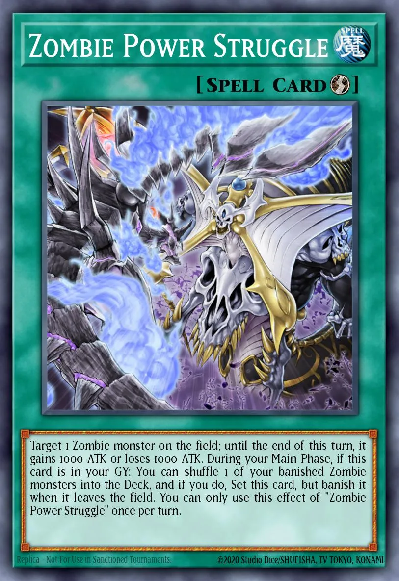 Zombie Power Struggle · Structure Deck: Zombie Horde 65357623/42