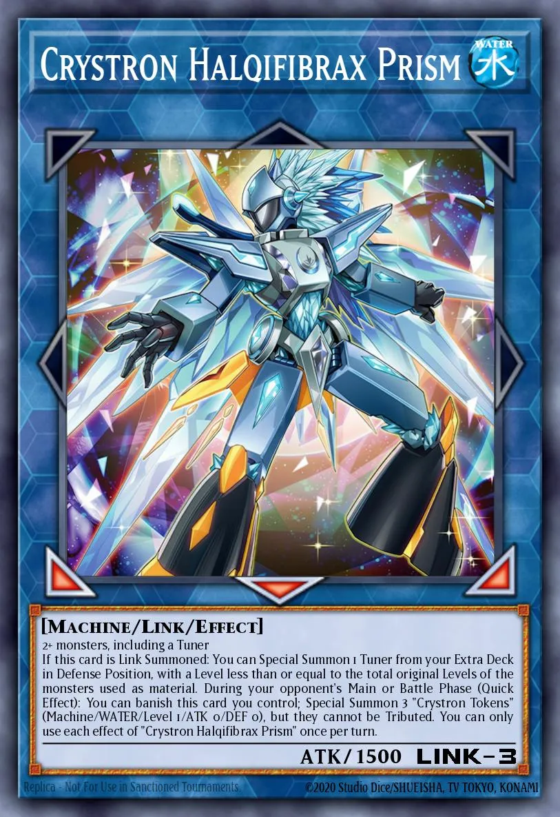 Crystron Halqifibrax Prism · Yu-Gi-Oh (No Set) 65400671