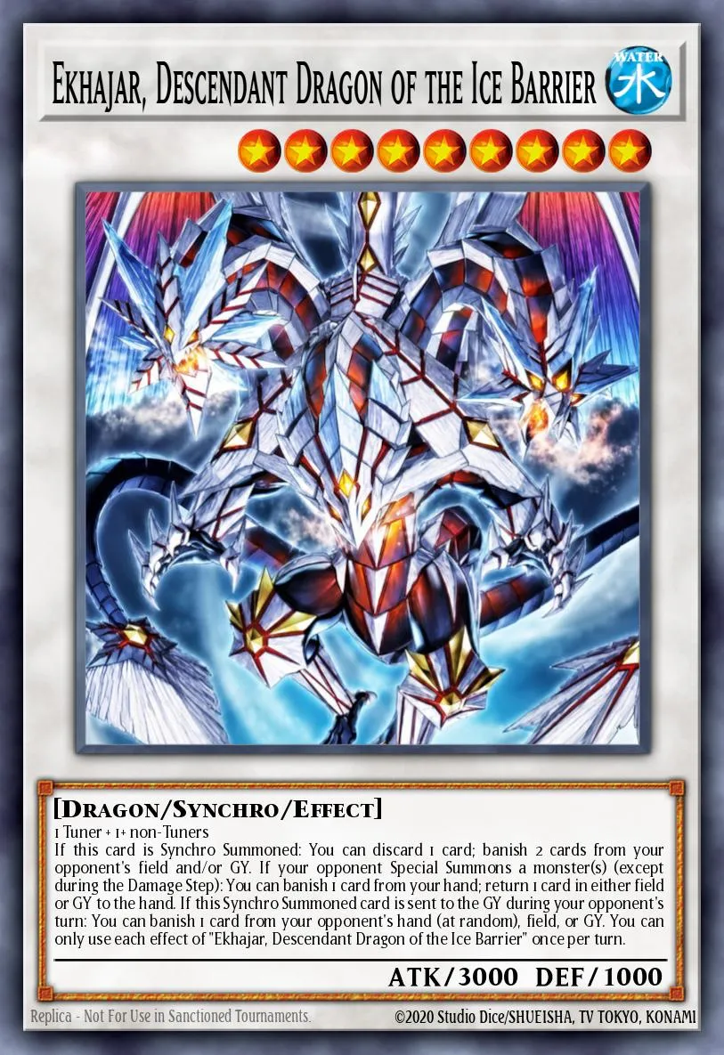 Ekhajar, Descendant Dragon of the Ice Barrier · Yu-Gi-Oh (No Set) 65424481