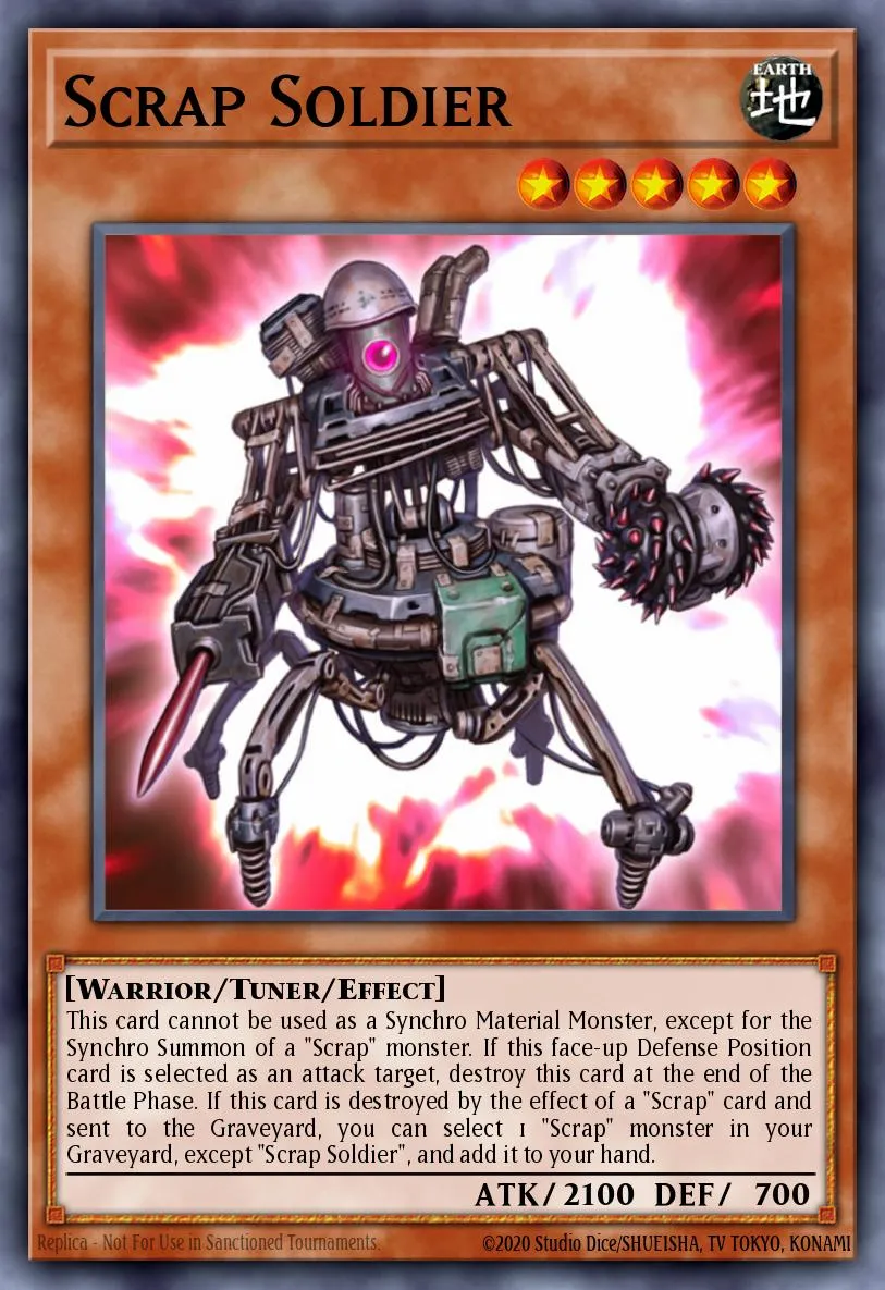 Scrap Soldier · Starstrike Blast Sneak Peek Participation Card 65503206/1