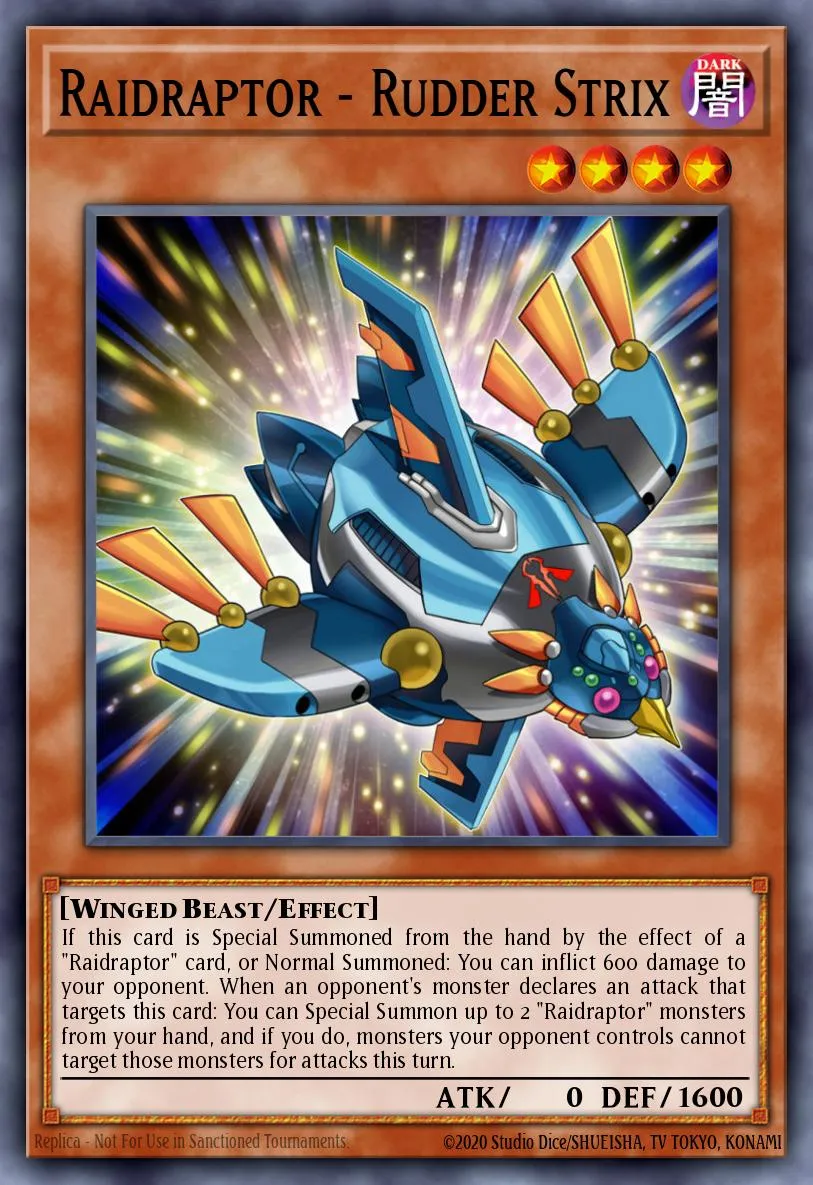 Raidraptor - Rudder Strix · Battles of Legend: Light's Revenge 6552938/80