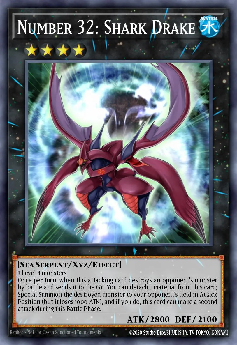 Number 32: Shark Drake · Galactic Overlord Sneak Peek Participation Card 65676461/1