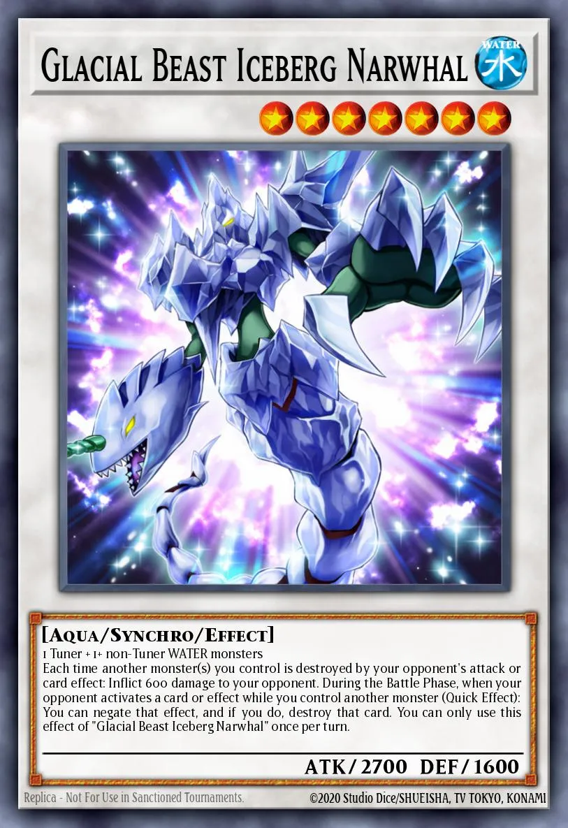 Glacial Beast Iceberg Narwhal · Battles of Legend: Armageddon 6568731/94