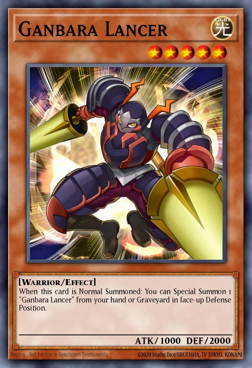 Ganbara Lancer · Super Starter: V for Victory 65758454/42