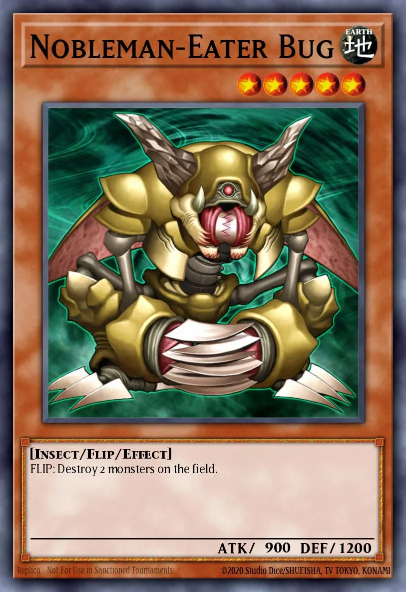 Nobleman-Eater Bug · Soul of the Duelist 65878864/60