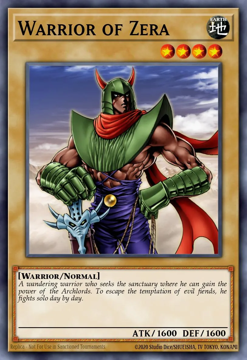 Warrior of Zera · Ancient Sanctuary 66073051/112