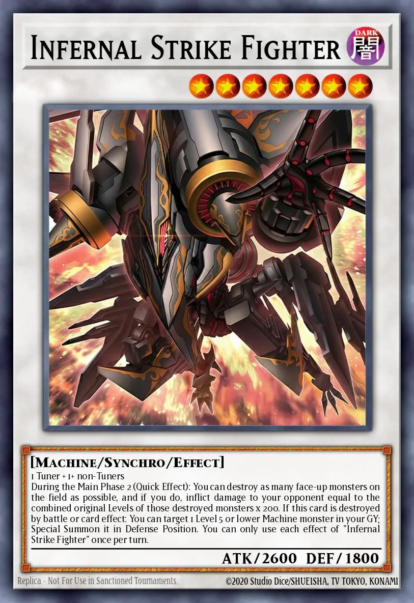 Infernal Strike Fighter · Yu-Gi-Oh (No Set) 66122213