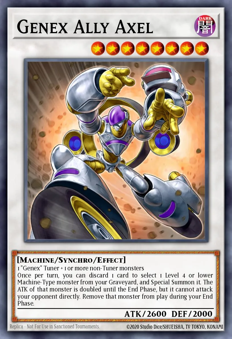 Genex Ally Axel · Starstrike Blast Sneak Peek Participation Card 66165755/1