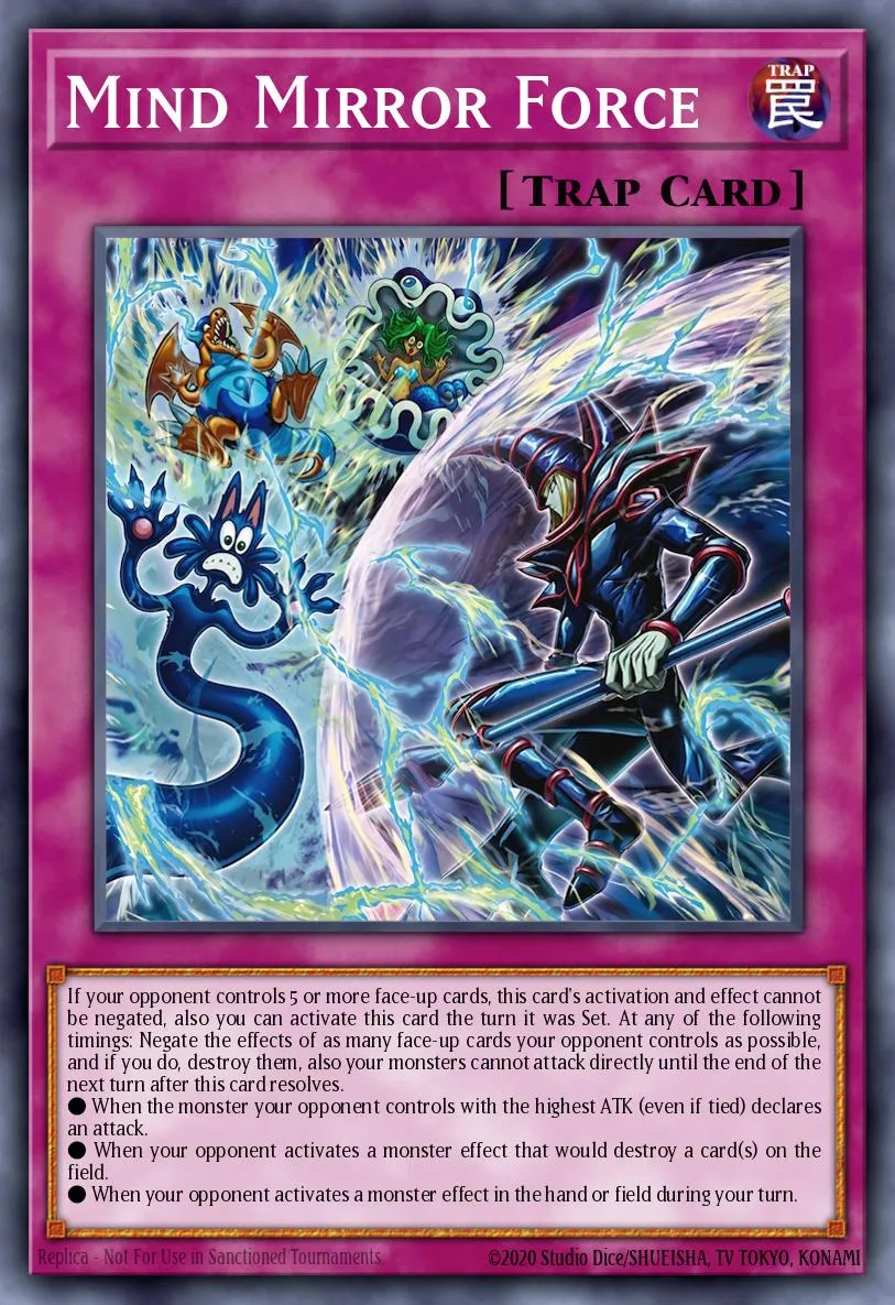 Mind Mirror Force · Yu-Gi-Oh (No Set) 66247039