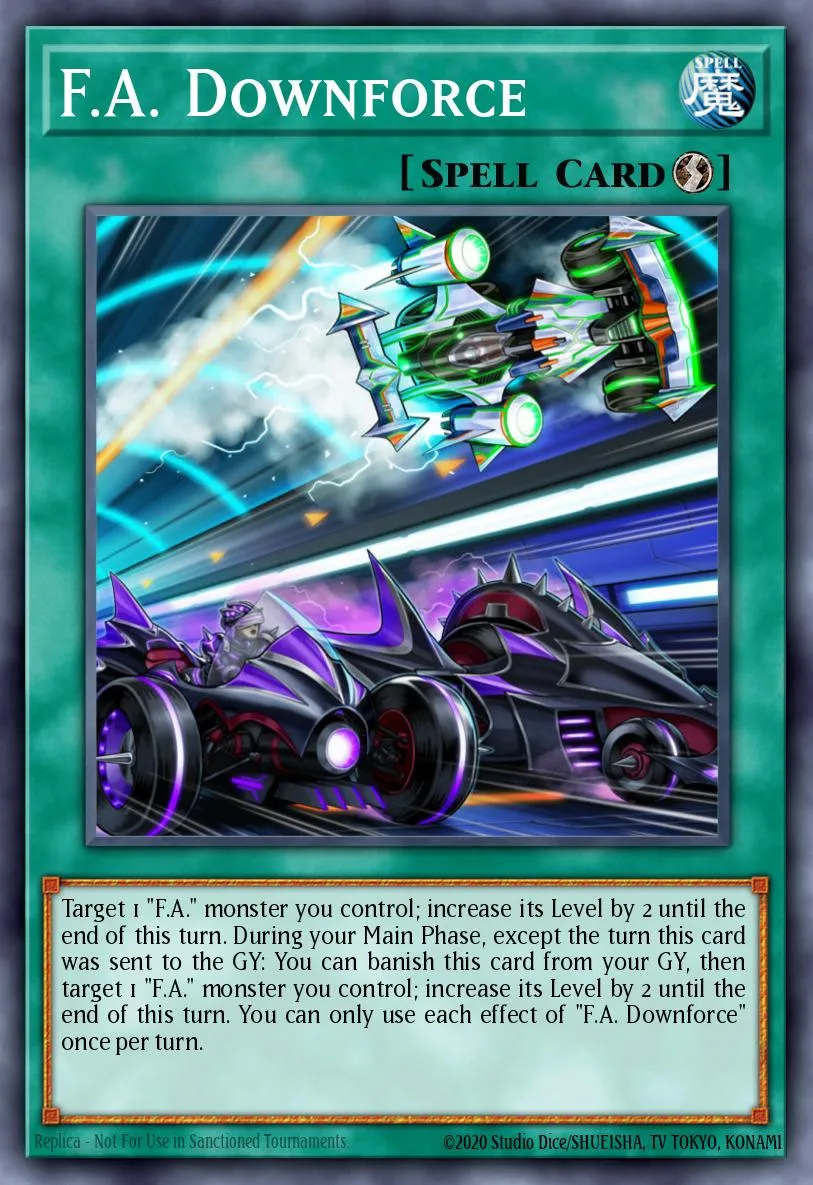 F.A. Downforce · Code of the Duelist Special Edition 66322203/4
