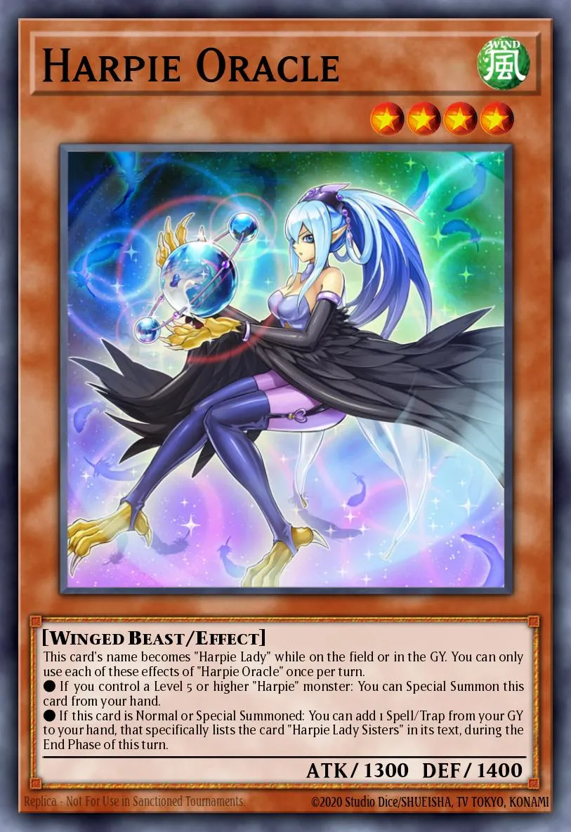 Harpie Oracle · Legendary Duelists: Sisters of the Rose 66386380/56