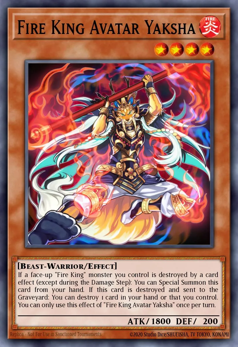 Fire King Avatar Yaksha · Judgment of the Light: Deluxe Edition 66413481/4