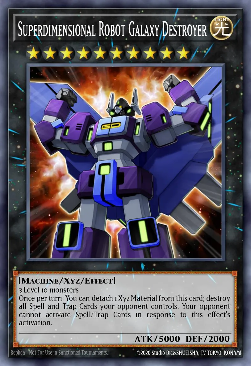 Superdimensional Robot Galaxy Destroyer · Return of the Duelist: Special Edition 66523544/2