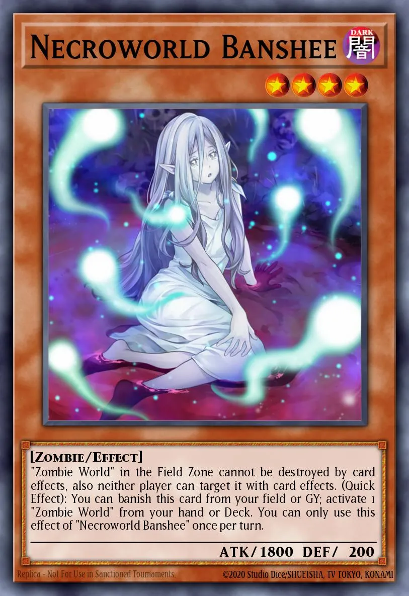 Necroworld Banshee · Structure Deck: Zombie Horde 66570171/42