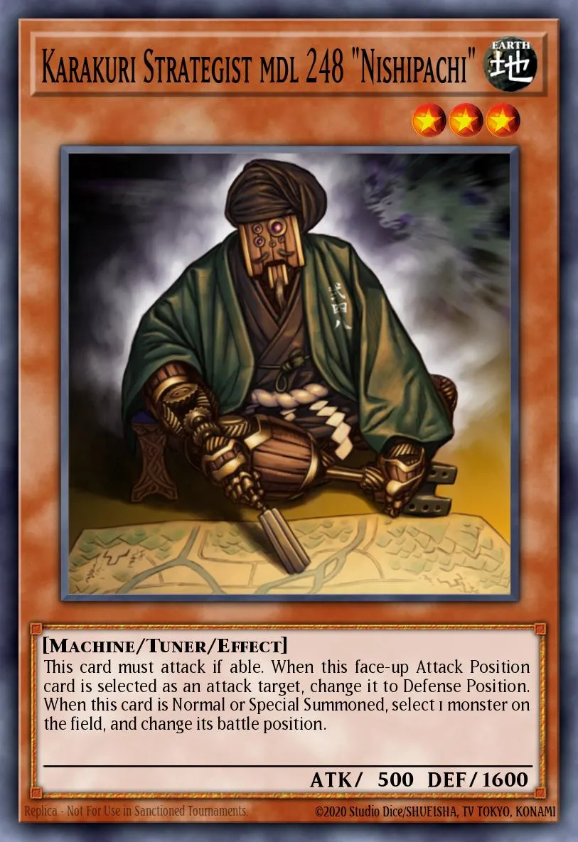 Karakuri Strategist mdl 248 "Nishipachi" · Starstrike Blast Sneak Peek Participation Card 66625883/1