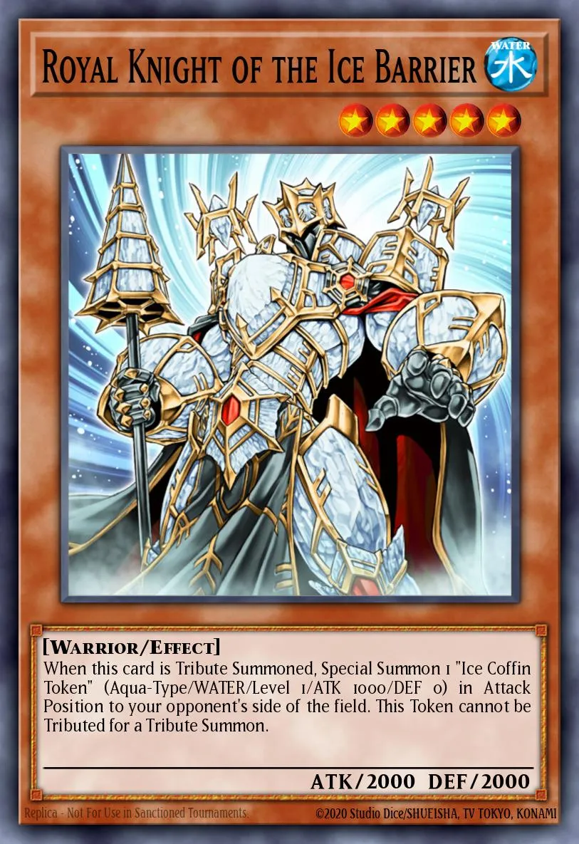 Royal Knight of the Ice Barrier · Duel Terminal 1 66661678/100
