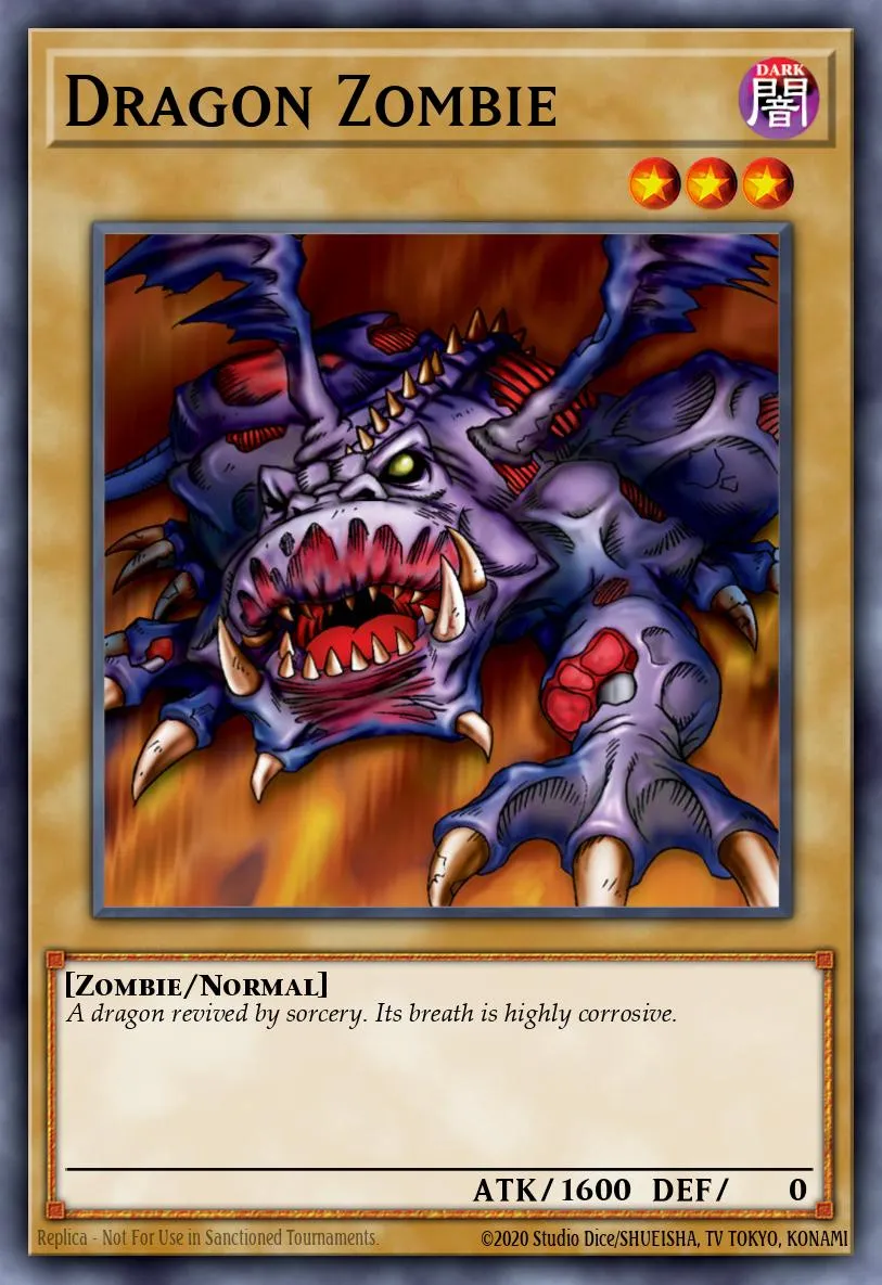 Dragon Zombie · Summoned Skull Sample promotional card 66672569/1