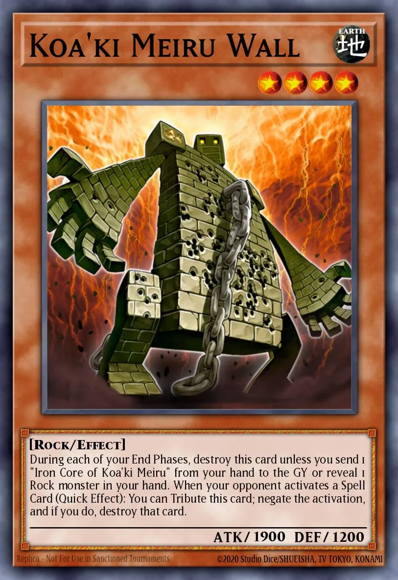 Koa'ki Meiru Wall · Starstrike Blast Sneak Peek Participation Card 66816282/1
