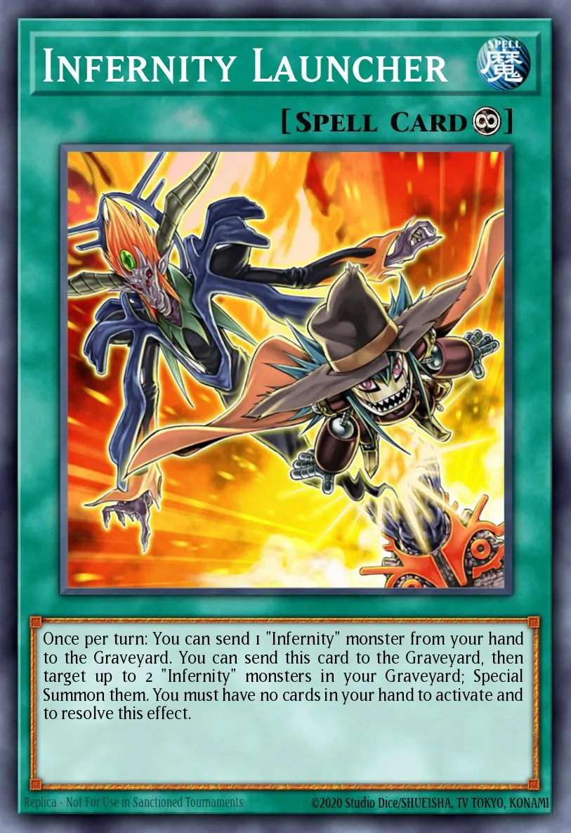 Infernity Launcher · The Shining Darkness Sneak Peek Participation Card 66957584/1