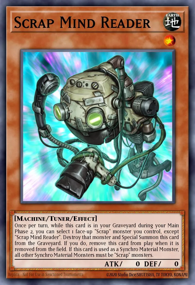 Scrap Mind Reader · Starstrike Blast Sneak Peek Participation Card 67038874/1