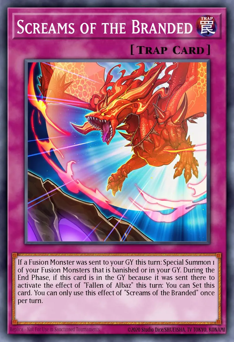 Screams of the Branded · Lightning Overdrive Premiere! promotional card 67100549/1