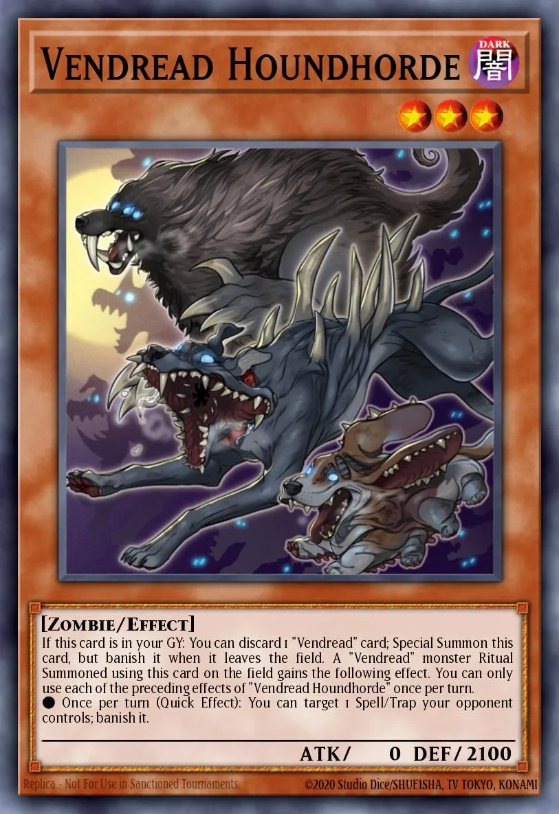 Vendread Houndhorde · Code of the Duelist Special Edition 67267333/4