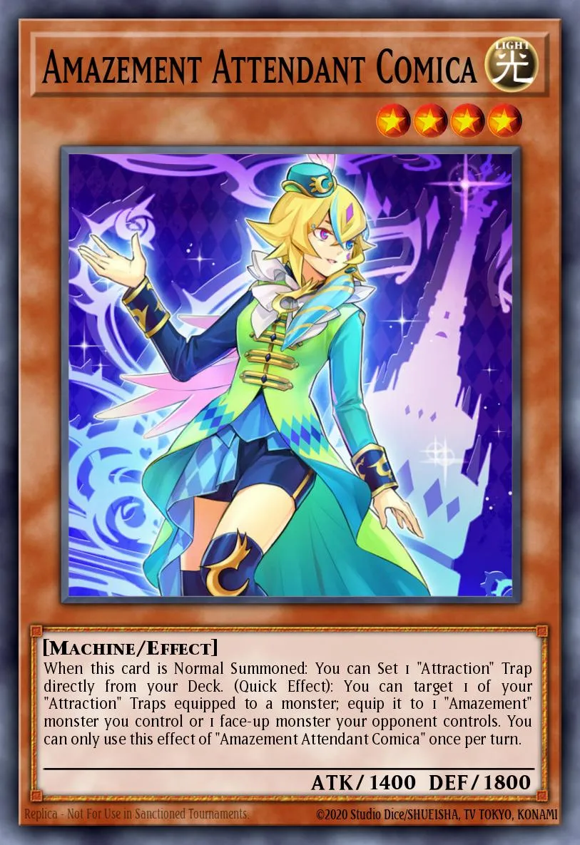 Amazement Attendant Comica · Lightning Overdrive Premiere! promotional card 67314110/1