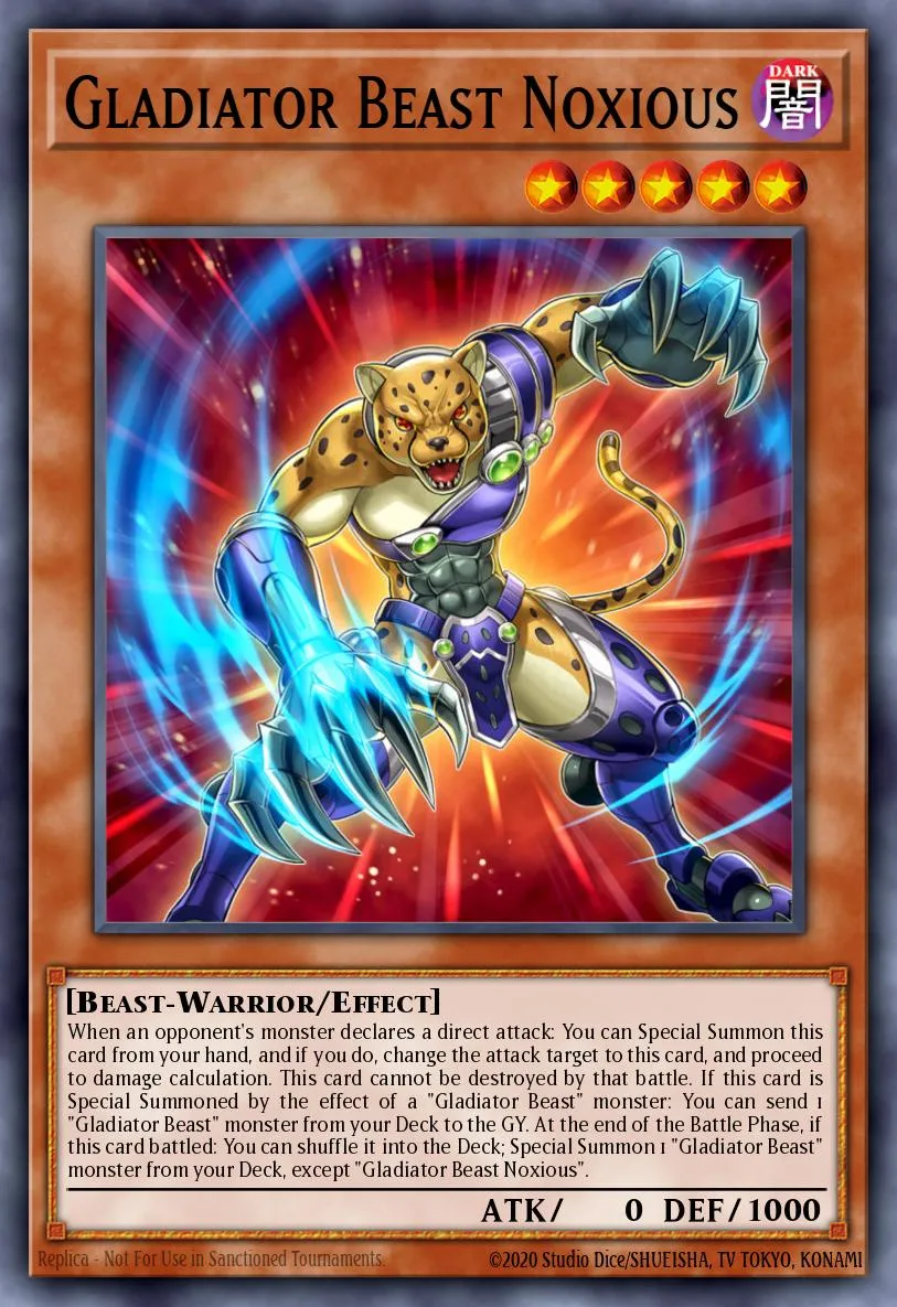 Gladiator Beast Noxious · Battles of Legend: Light's Revenge 67385964/80