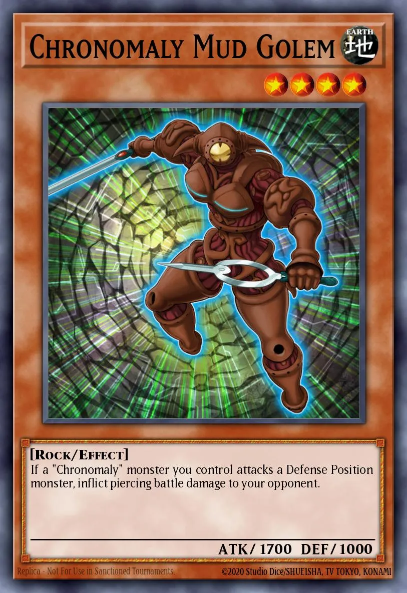 Chronomaly Mud Golem · Number Hunters 67559101/60