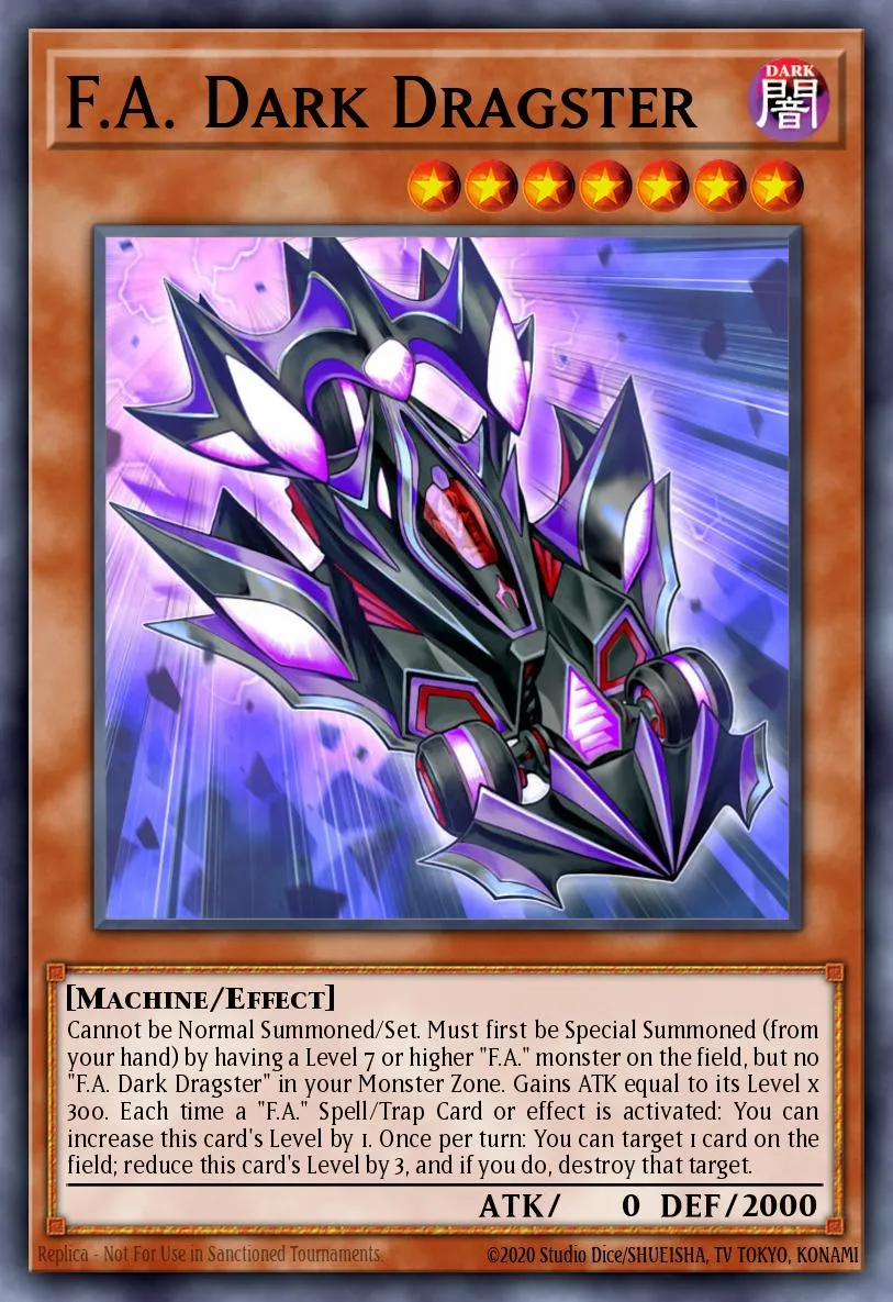 F.A. Dark Dragster · Flames of Destruction Special Edition 6764709/4