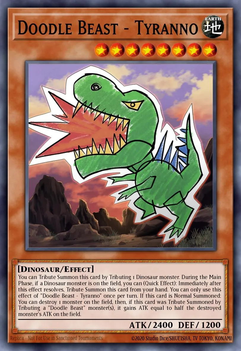 Doodle Beast - Tyranno · Battles of Legend: Crystal Revenge 67725394/105