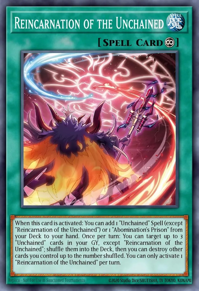 Reincarnation of the Unchained · Yu-Gi-Oh (No Set) 67803035