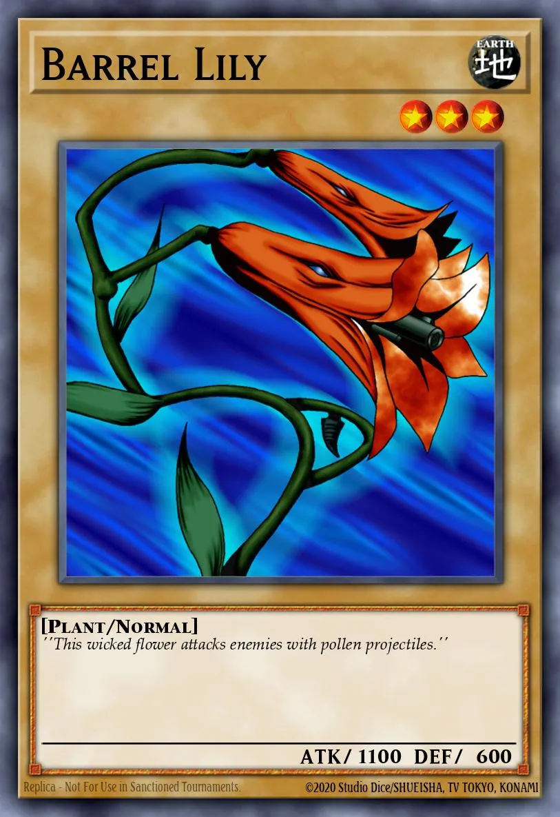 Barrel Lily · Yu-Gi-Oh (No Set) 67841515