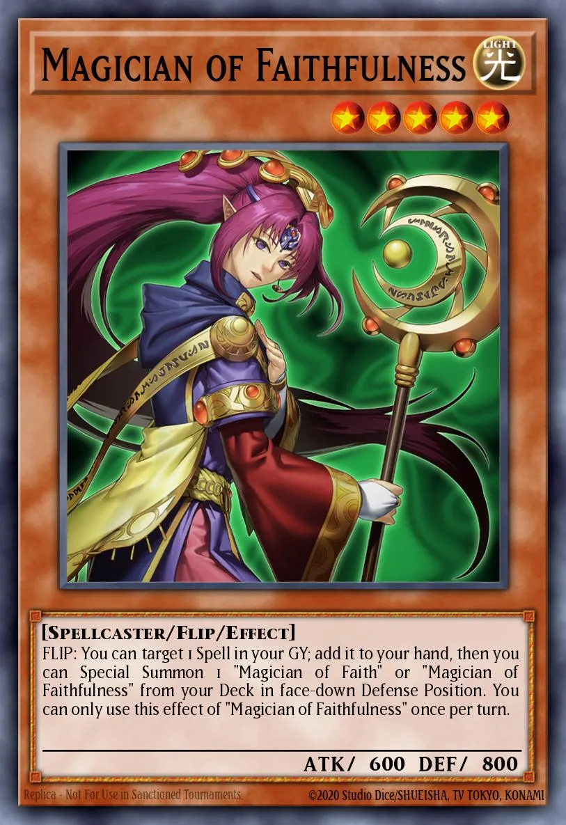 Magician of Faithfulness · Duelist Nexus 67853262/99