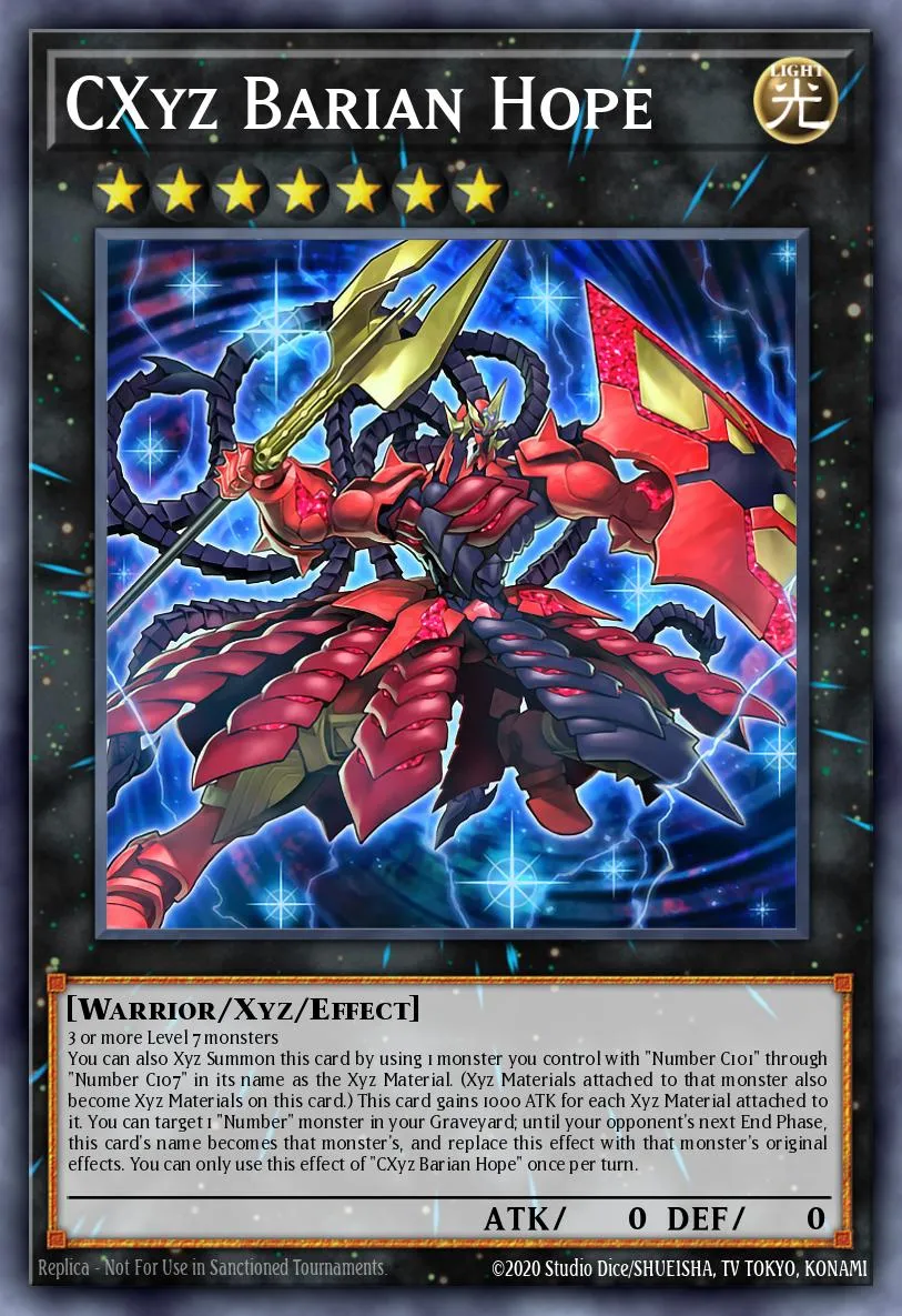 CXyz Barian Hope · The New Challengers: Super Edition 67926903/14