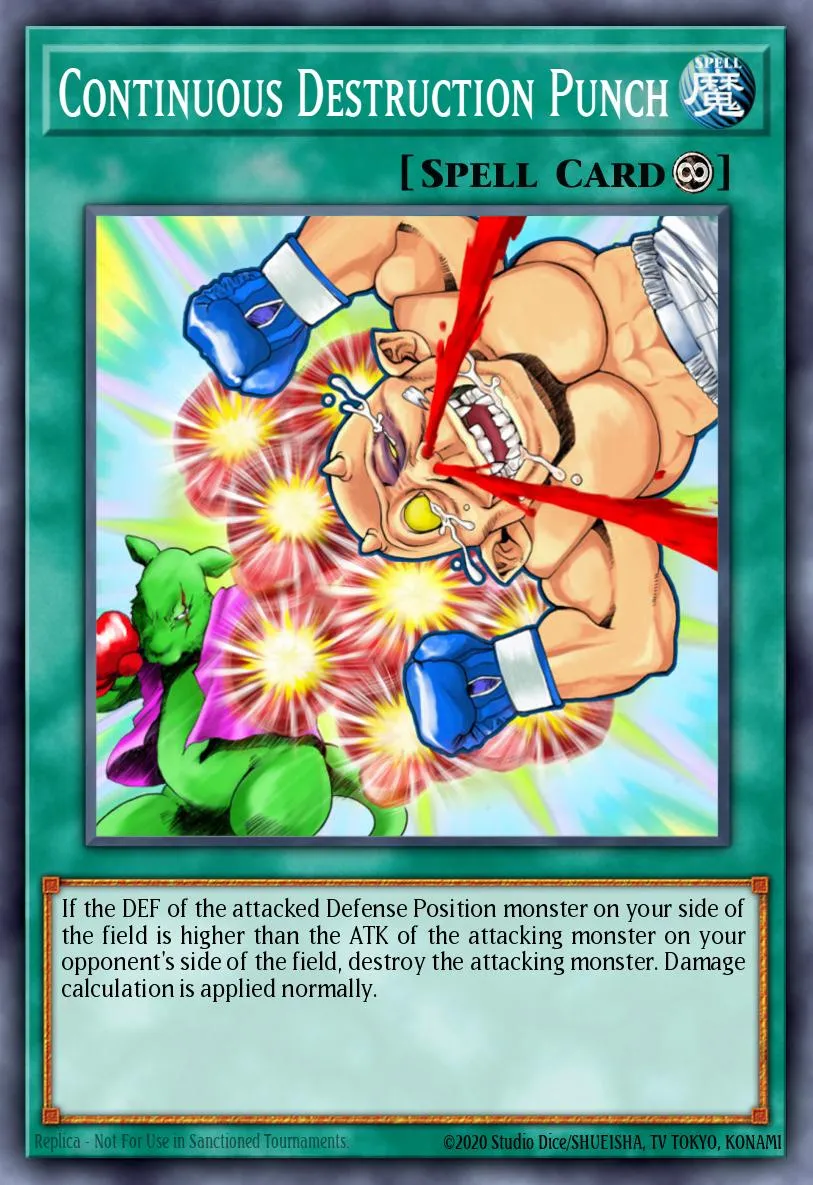Continuous Destruction Punch · Magician's Force 68057622/108