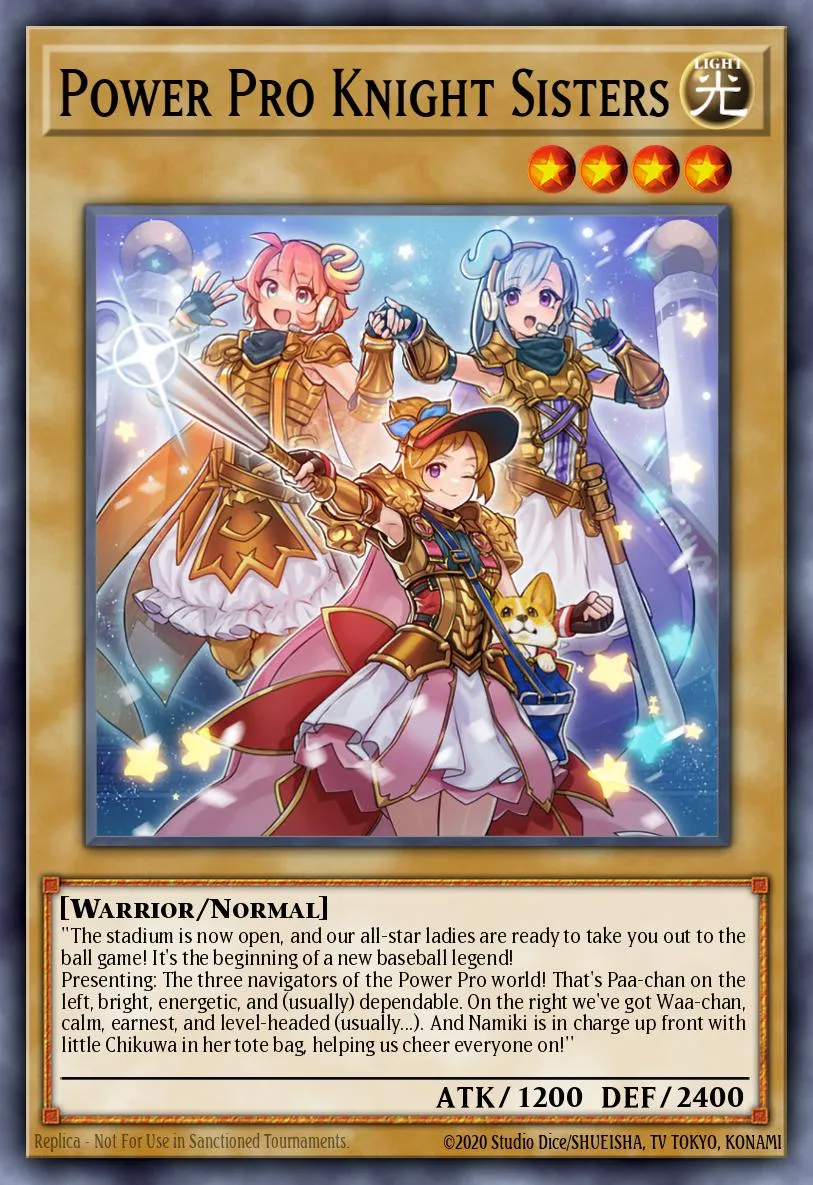 Power Pro Knight Sisters · Yu-Gi-Oh (No Set) 68075840
