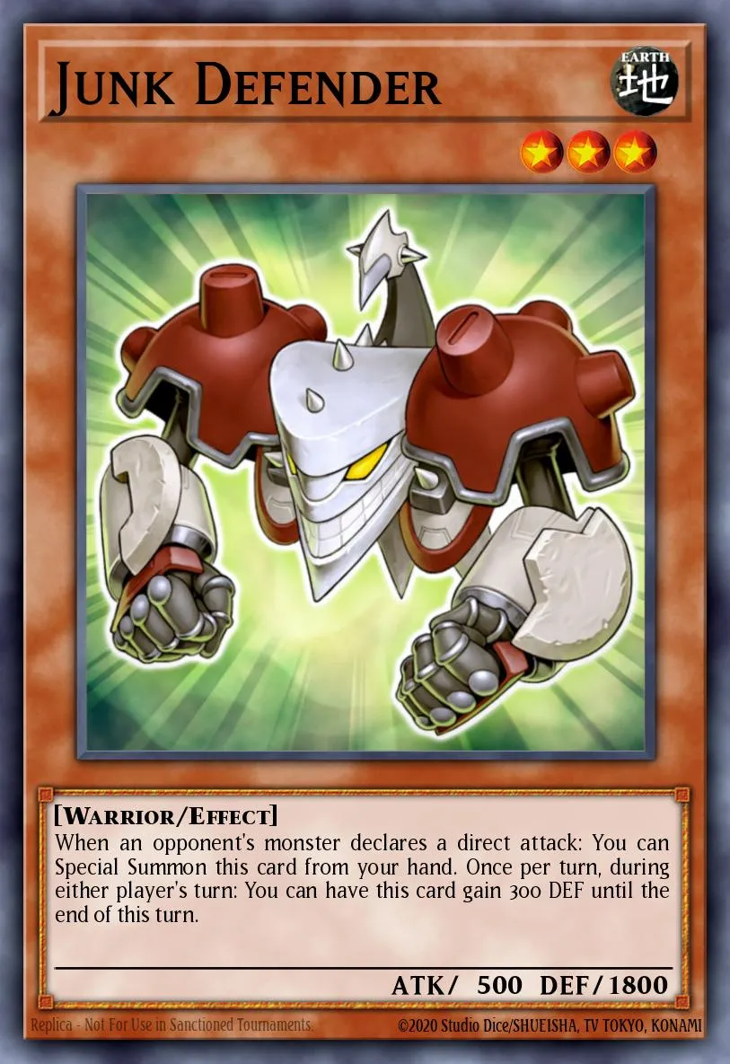 Junk Defender · Photon Shockwave Sneak Peek Participation Card 68120130/1