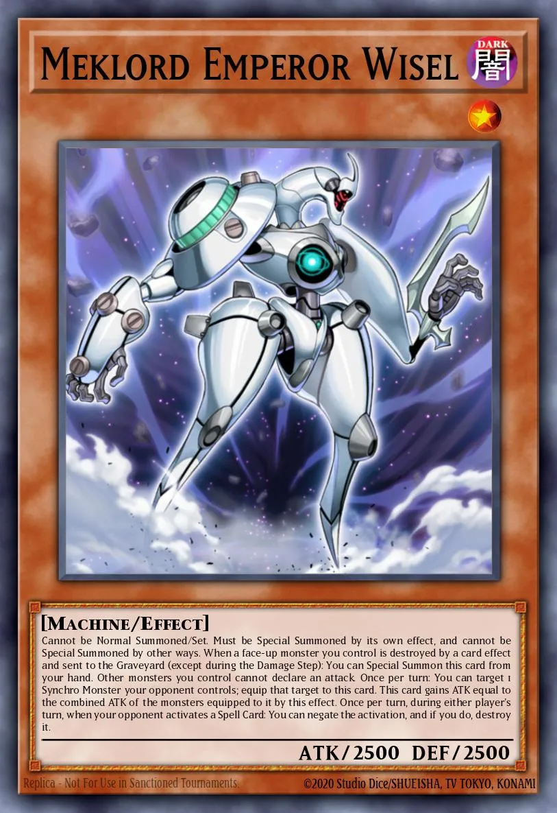 Meklord Emperor Wisel · Duel Terminal 7b 68140974/49