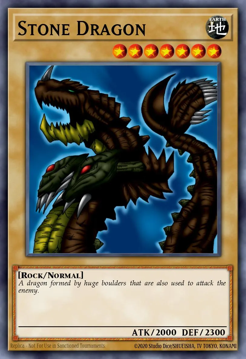 Stone Dragon · McDonald's Promotional Cards 2 68171737/20