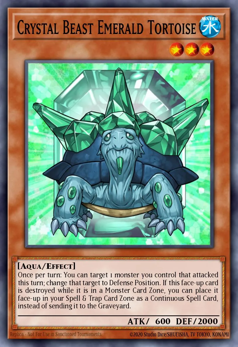 Crystal Beast Emerald Tortoise · Force of the Breaker: Special Edition 68215963/2