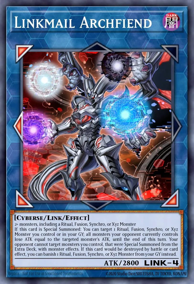 Linkmail Archfiend · Rising Rampage Special Edition 68295149/4