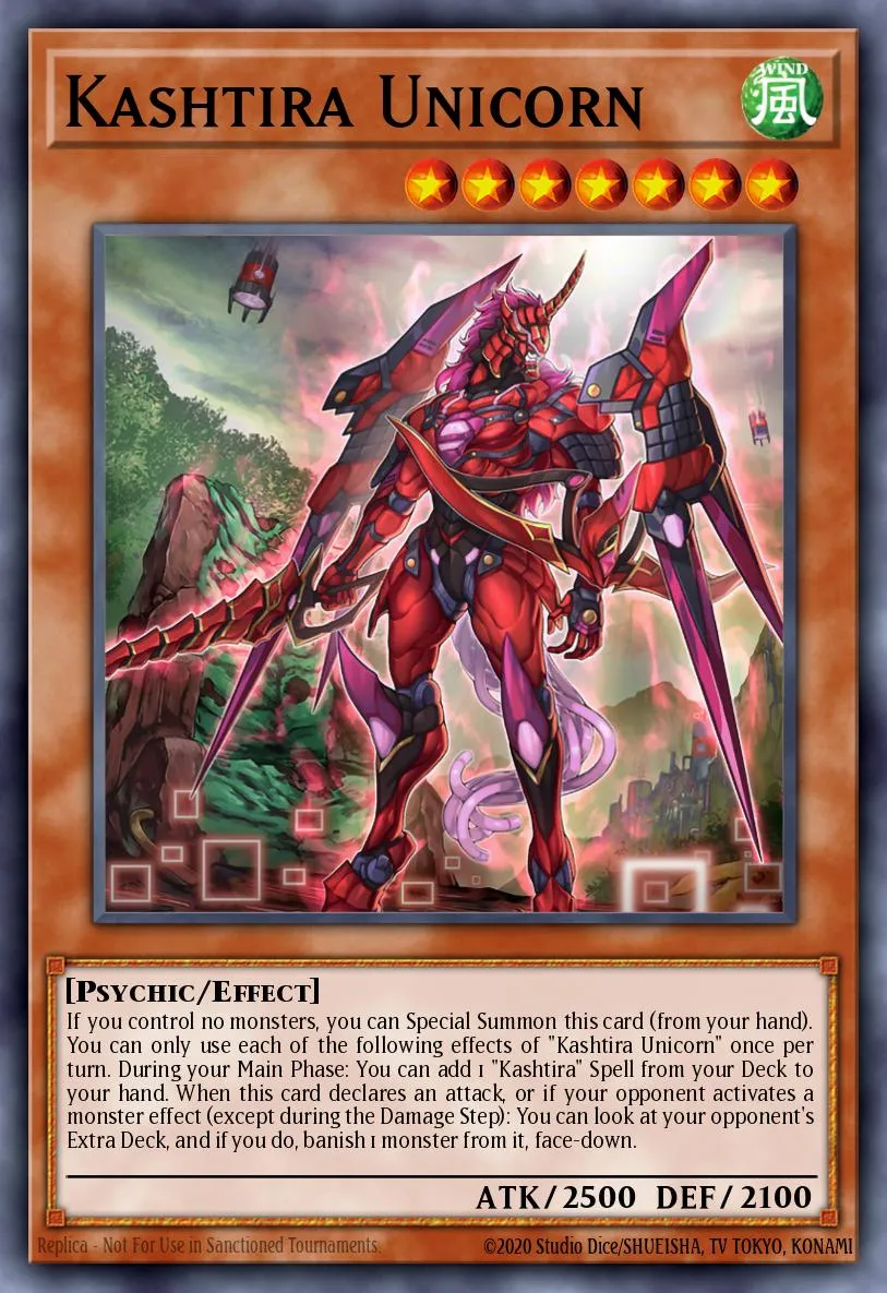 Kashtira Unicorn · Darkwing Blast 68304193/101