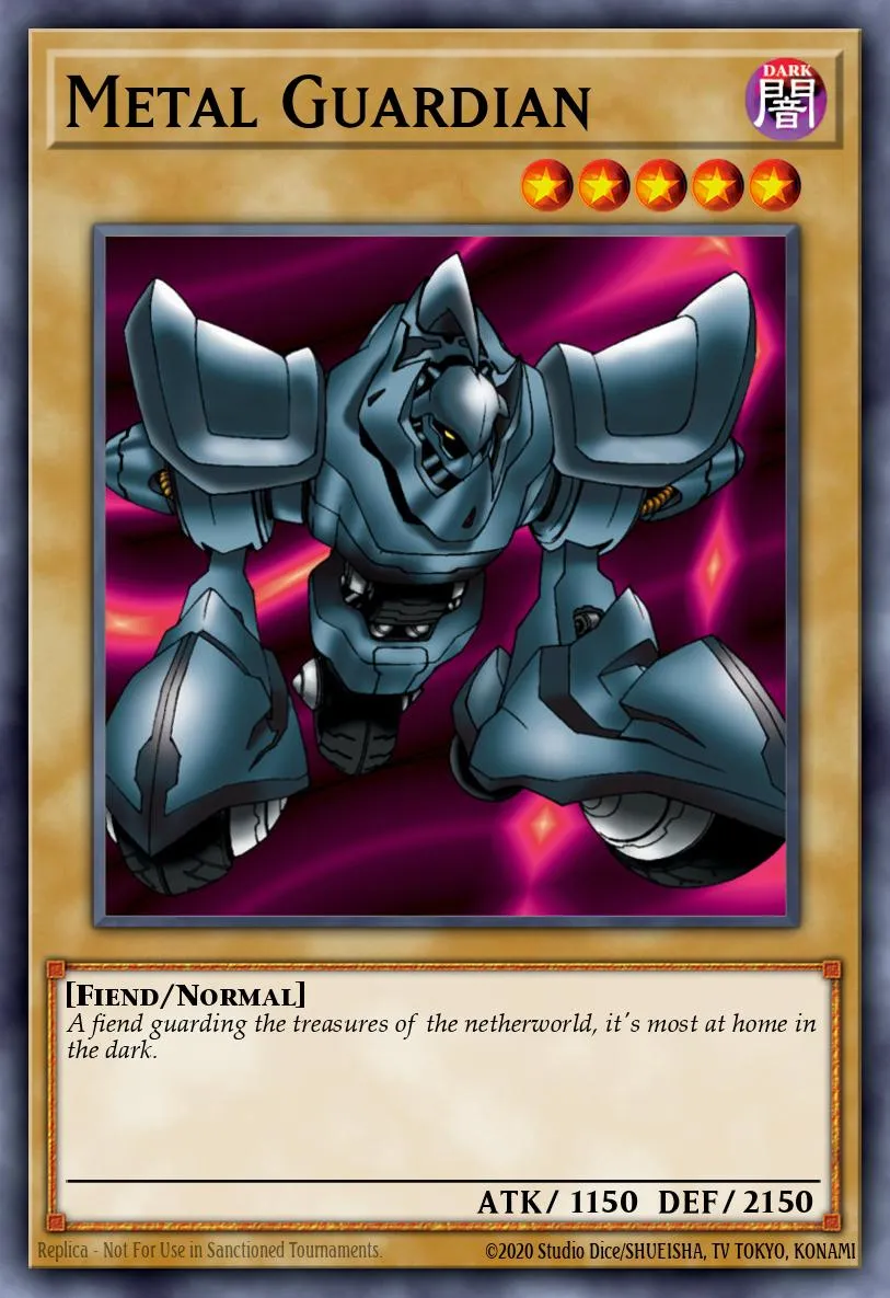 Metal Guardian · McDonald's Promotional Cards 2 68339286/20
