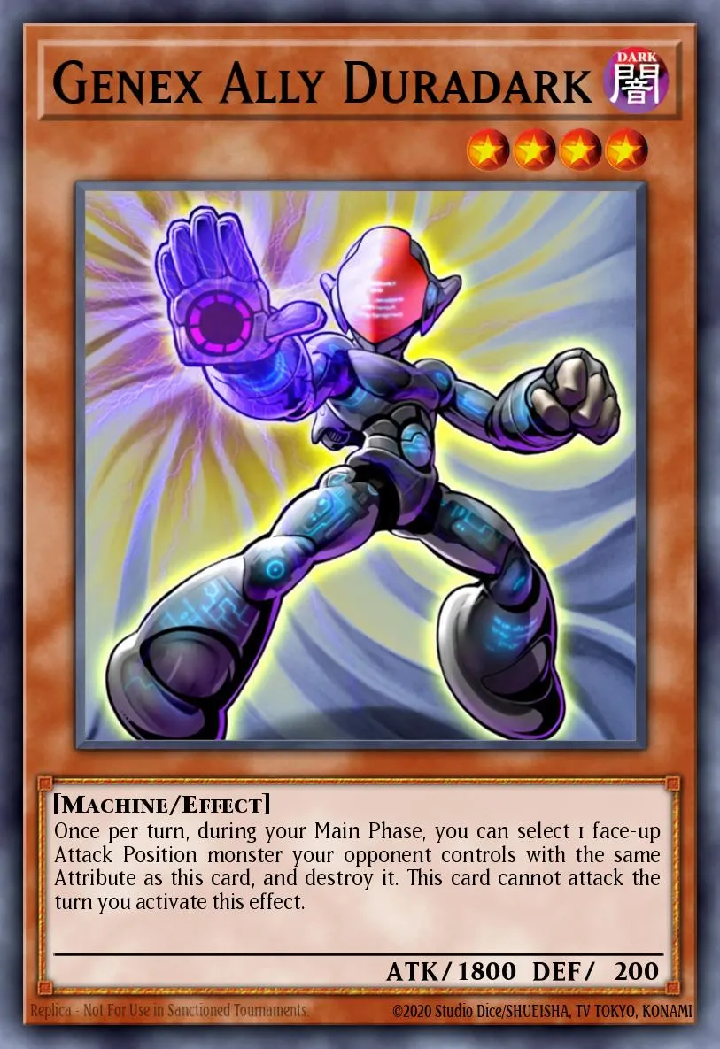 Genex Ally Duradark · Starstrike Blast Sneak Peek Participation Card 68450517/1