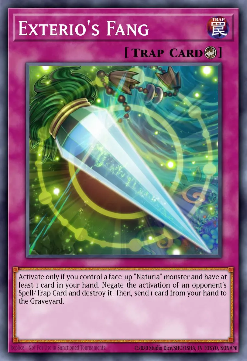 Exterio's Fang · Starstrike Blast Sneak Peek Participation Card 68456353/1