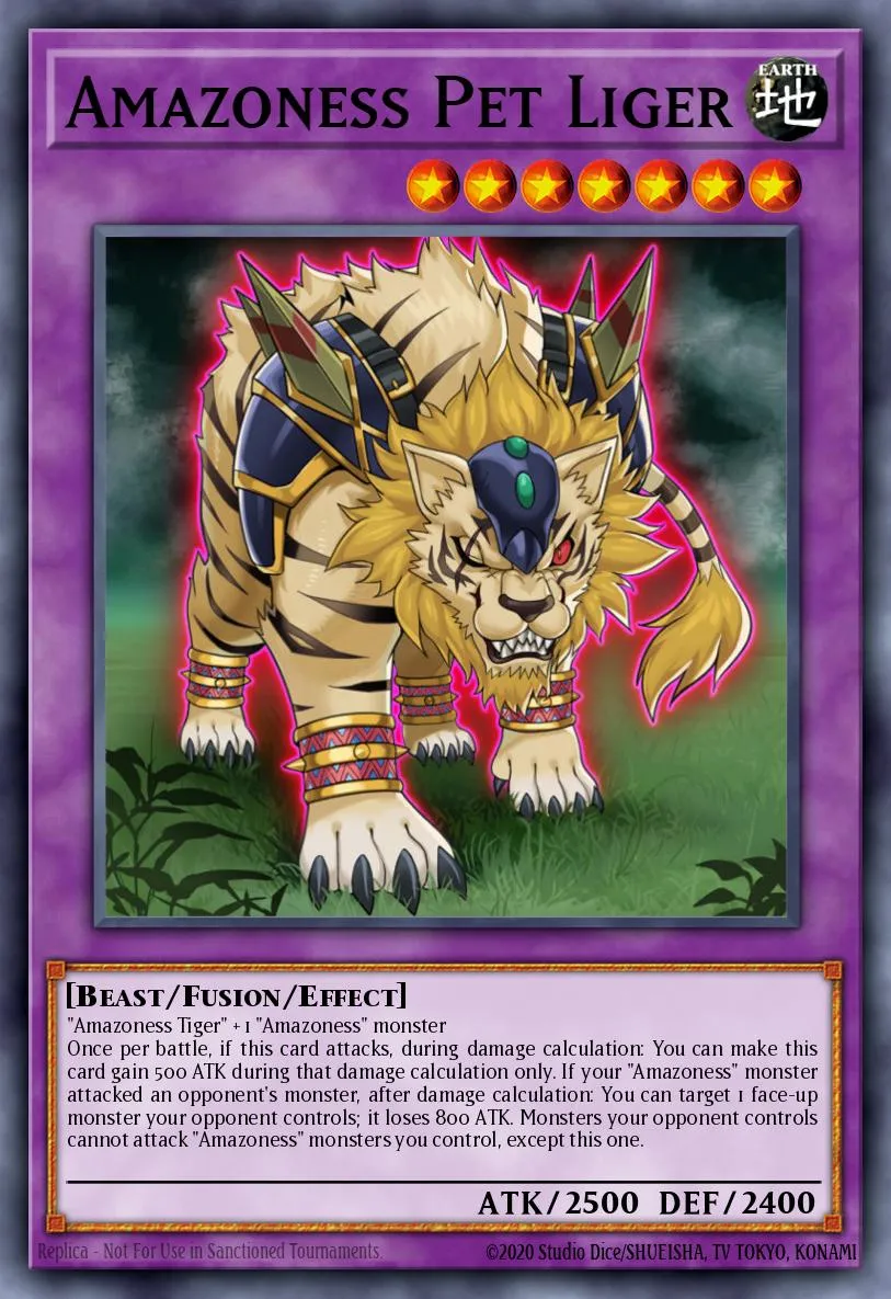 Amazoness Pet Liger · Circuit Break Special Edition 68507541/4