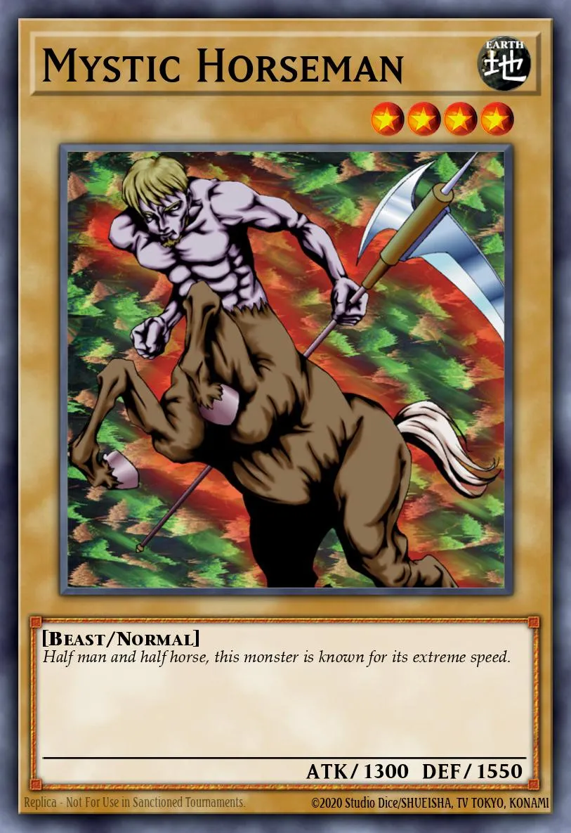 Mystic Horseman · Starter Deck: Kaiba 68516705/96